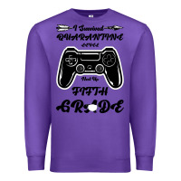Purple I Survived Quarantine Level Next Fifth Grade Premium Sweatshirt - Bettercallsaul