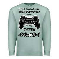 Seafoam I Survived Quarantine Level Next Fifth Grade Premium Sweatshirt - Bettercallsaul