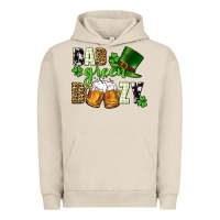 Pigment French Oak Bad green boozy St. Patrick's Day Urban Hoodie - CowGirlArtShop