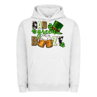 Pigment Lunar Rock Bad green boozy St. Patrick's Day Urban Hoodie - CowGirlArtShop