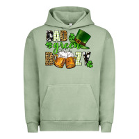 Pigment Oil Green Bad green boozy St. Patrick's Day Urban Hoodie - CowGirlArtShop