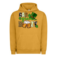 Pigment Peanut Butter Bad green boozy St. Patrick's Day Urban Hoodie - CowGirlArtShop