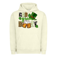 Pigment Pistachio Bad green boozy St. Patrick's Day Urban Hoodie - CowGirlArtShop