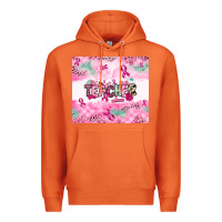 Carrot Breast Cancer Teacher Premium Hoodie - NancyCooperArtShop