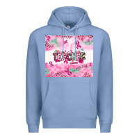 Colony Blue Breast Cancer Teacher Premium Hoodie - NancyCooperArtShop