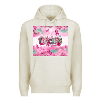Oatmeal Heather Breast Cancer Teacher Premium Hoodie - NancyCooperArtShop
