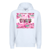 White Breast Cancer Teacher Premium Hoodie - NancyCooperArtShop