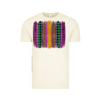 Vintage Arctic mardi gras western brush stroke Vintage Tee - Artiststas