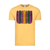 Vintage Mustard mardi gras western brush stroke Vintage Tee - Artiststas