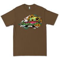 Cacao Virginia State Map Premium Tee - RanaPortraitStore