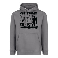 Storm Christmas Begins With Christ Heavyweight Hoodie - Bettercallsaul