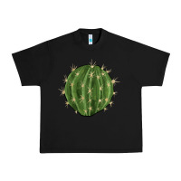 Black cactus Urban Heavy Tee - BarkalooDesign