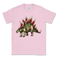 Bubblegum Pink Stegosaurus Classic Tee - LillyAllenDesigns