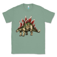 Sage Stegosaurus Classic Tee - LillyAllenDesigns