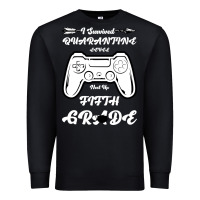 Black I Survived Quarantine Level Next Fifth Grade Premium Sweatshirt - Bettercallsaul