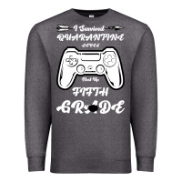 Charcoal Heather I Survived Quarantine Level Next Fifth Grade Premium Sweatshirt - Bettercallsaul