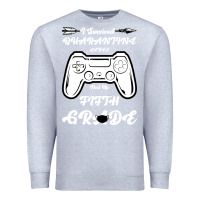 Heather Grey I Survived Quarantine Level Next Fifth Grade Premium Sweatshirt - Bettercallsaul