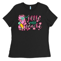 Black little miss 2nd grade Ladies Tee - Zillion Design Studio
