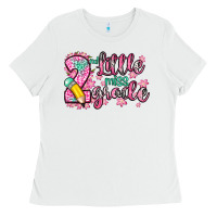 White little miss 2nd grade Ladies Tee - Zillion Design Studio