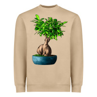 Mushroom Ficus Ginsenge Heavyweight Sweatshirt - LillyAllenDesigns