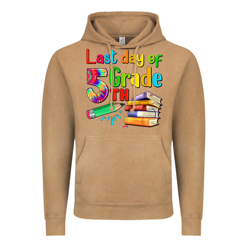 Last Day Of Fifth Grade Vintage Hoodie by Artiststas | Teevron