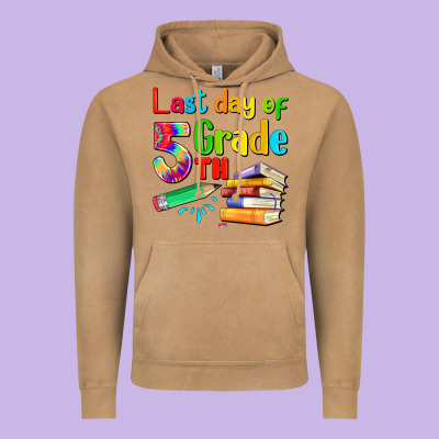 Last Day Of Fifth Grade Vintage Hoodie Designed By Artiststas