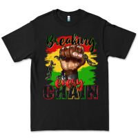 Black Breaking every chain juneteenth Premium Tee - Zillion Design Studio