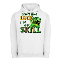 Pigment Lunar Rock I don't need luck i've got skill Urban Hoodie - CowGirlArtShop