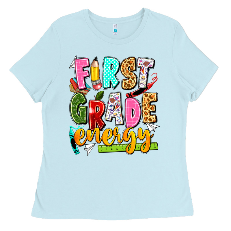 First Grade Energy Ladies Tee by texasbilliewilder | Teevron