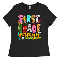 Black first grade energy Ladies Tee - texasbilliewilder