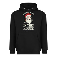 Black There's Some Ho Ho Ho's in this House Santa Claus Heavyweight Hoodie - Bettercallsaul
