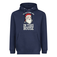 Navy There's Some Ho Ho Ho's in this House Santa Claus Heavyweight Hoodie - Bettercallsaul