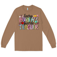 Toasted Coconut every bunnys favorite teacher Long Sleeve Tee - MaliasSmallBusiness
