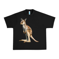 Black baby kangaroo Urban Heavy Tee - LillyAllenDesigns
