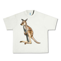 Pistachio baby kangaroo Urban Heavy Tee - LillyAllenDesigns
