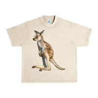 Sandshell baby kangaroo Urban Heavy Tee - LillyAllenDesigns
