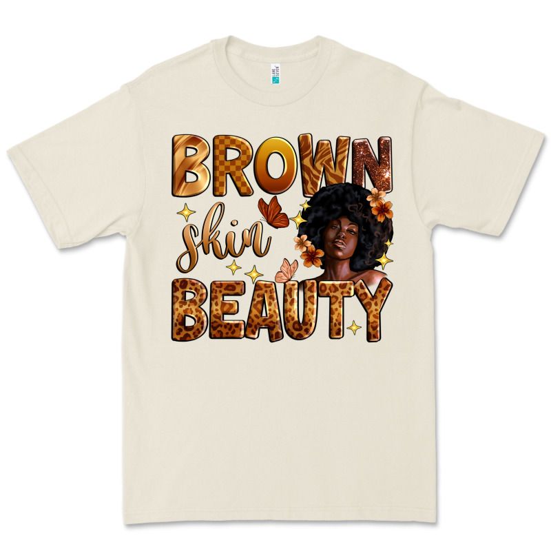 Brown Skin Beauty Premium Tee by Zillion Design Studio | Teevron