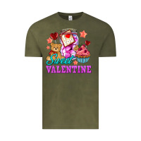 Vintage Olive sweet valentine Vintage Tee - AdoDesignShop