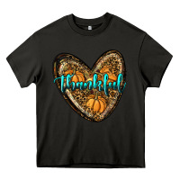 Asphalt thankful pumpkin heart Heavy Core Tee - RanaPortraitStore