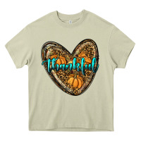Mossy thankful pumpkin heart Heavy Core Tee - RanaPortraitStore