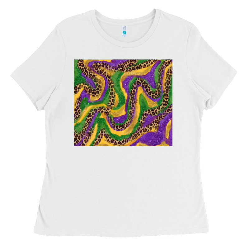 Mardi Gras Tumbler Ladies Tee by RanaPortraitStore | Teevron
