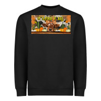 Black it's fall y'all cow Heavyweight Sweatshirt - Jasminsmagicworld