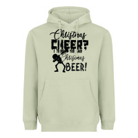 Matcha Christmas Cheer I Thought You Said Christmas Beer Heavyweight Hoodie - Bettercallsaul