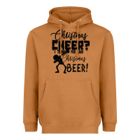 Meerkat Christmas Cheer I Thought You Said Christmas Beer Heavyweight Hoodie - Bettercallsaul