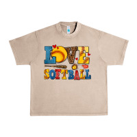 French Oak love softball Urban Heavy Tee - AdoDesignShop