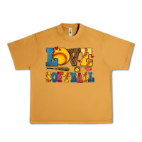 Peanut Butter love softball Urban Heavy Tee - AdoDesignShop