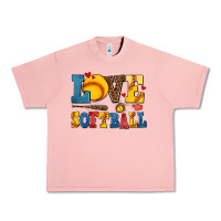 Salmon love softball Urban Heavy Tee - AdoDesignShop