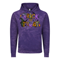 Cloud Purple trick or treat Vintage Hoodie - BundleAndBundleShop