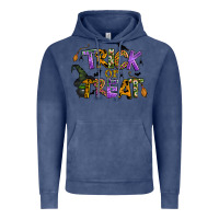 Vintage Denim trick or treat Vintage Hoodie - BundleAndBundleShop