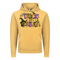 Vintage Mustard trick or treat Vintage Hoodie - BundleAndBundleShop
